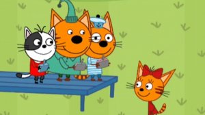 Три кота. Монстр трак. Гонки. Мультфильм игра