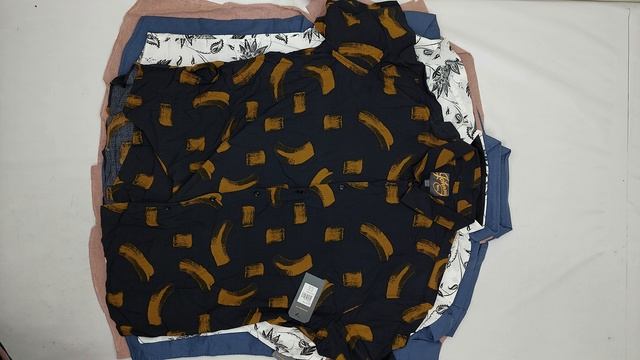 Johnny Bigg Рубашки мужские большие размеры сток (много льна, вискозы) оптом 7 пак