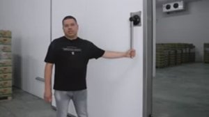 Откатные холодильные двери