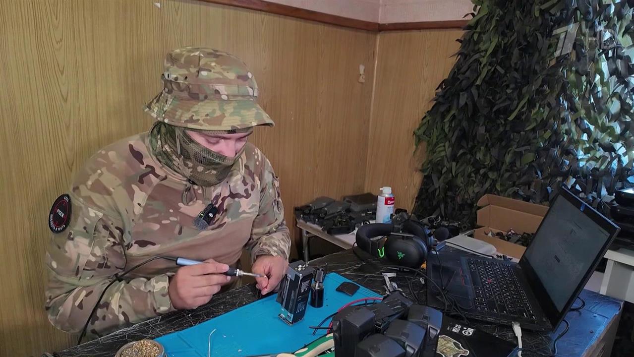 На Харьковском направлении работают бойцы отряда "Рубеж" корпуса добровольцев