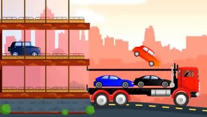 Машинки мультик. Автовоз - учимся считать с машинками. Мультик для детей