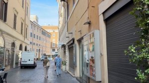 Италия🇮🇹[4К] Рим, пропитан историей, пешие прогулки по городу.