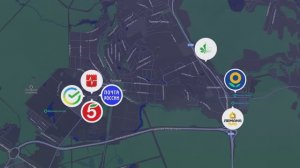 Логистика и расположение поселка Новолуговая