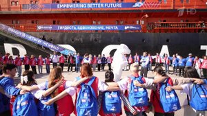 66 школьников из 21 страны стали участниками арктический экспедиции "Ледокол знаний"