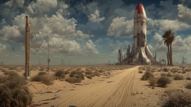 Red Rocket - Fallout Inspired Atmospheric Ambient for Sleep and Study