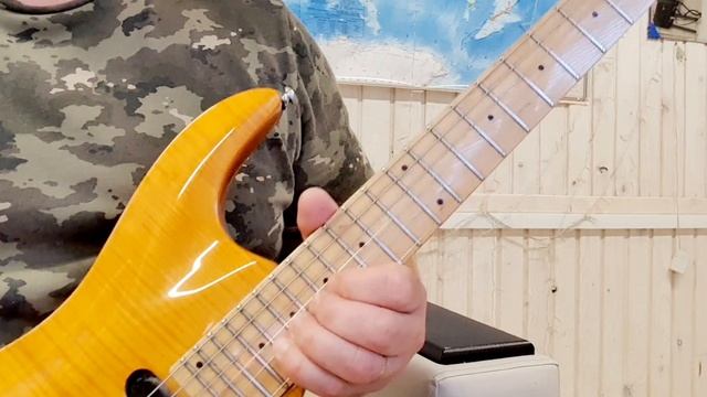 Сектор газа. Песенка (Солнышко лучистое). Метал кавер на электрогитаре. Соло смотреть онлайн