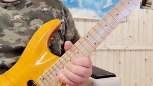 Сектор газа. Песенка (Солнышко лучистое). Метал кавер на электрогитаре. Соло