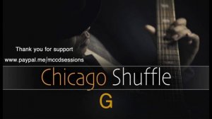 Blues Backing Track Jam - Ice B.- Chicago Shuffle in G