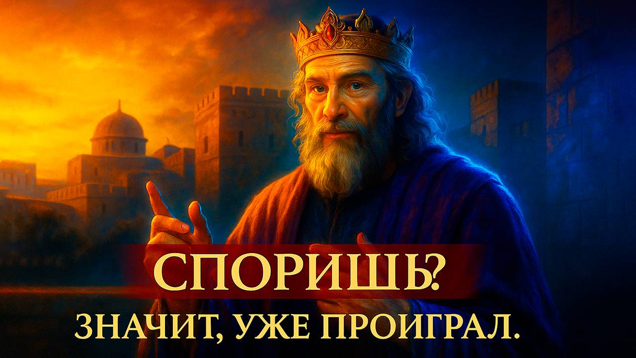 Мудрые Притчи Соломона (ТРОН НЕ ДЛЯ ТЕХ, КТО ТЯНЕТ РУКИ) смотреть онлайн