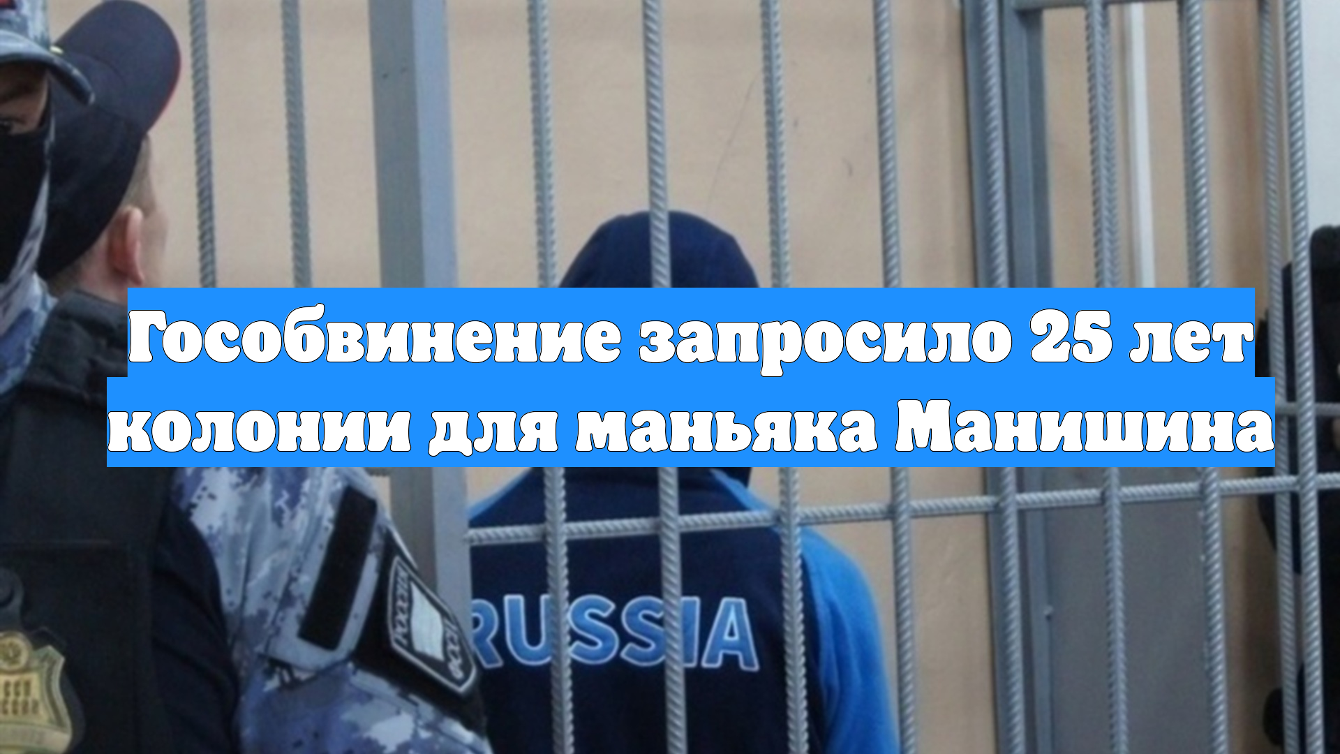 Гособвинение запросило 25 лет колонии для маньяка Манишина