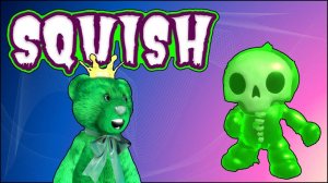 МЕДВЕДЬ GREEN FREDDY СТАЛ ПОДЗЕМНЫМ СКЕЛЕТОМ 🍀 Squish #734