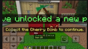 ИГРАЮ В  РАСТЕНИЯ ПРОТИВ ЗОМБИ В МАЙНКРАФТ ПЕ!