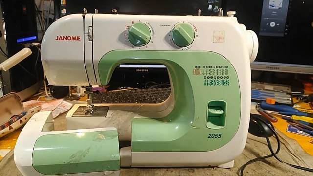 Ремонт Janome 2055 смотреть онлайн