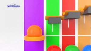 Яйца с сюрпризом и Шарики Учим цвета Учим формы Surprise eggs Развивающий мультик для детей