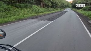 Люди обеспокоены состоянием автомобильной дороги от седьмого километра до Славянки