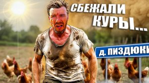 Куры на свободе! Как моя собака спасает ситуацию! Большая уборка...