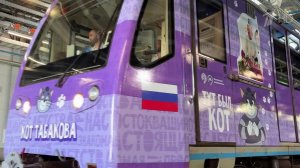 В московском метро запустили тематический поезд, посвященный Олегу Табакову