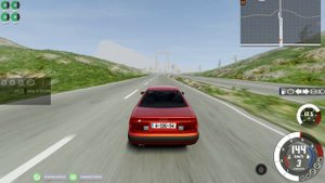 перепрыгнет ли машина сломанный мост в BeamNG drive.часть 5.