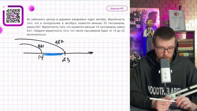 Из районного центра в деревню ежедневно ходит автобус. Вероятность того, что в понедельник в - № смотреть онлайн
