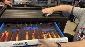 Инструментальная тележка HOEGERT HT7G049