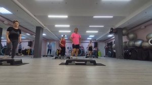 СТЕП АЭРОБИКА ЦЕЛАЯ ТРЕНИРОВКА / STEP AEROBICS