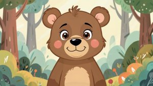 Развивающий мультфильм - песенка для детей "Медвежонок" | Познавательный мультик для малышей | Детям