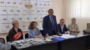 Передача на государственное хранение личного архива Д.Джатиева
