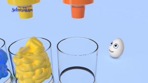 Яйца с сюрпризом и Краски Учим цвета Surprise Eggs Развивающий мультик для детей