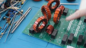 Изготовление и настройка ФНЧ (LPF) DJ0ABR. Подробней в телеграм @pa_tuner_1000wt