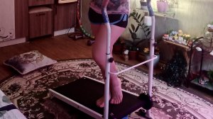 Не обычная тренировка на МЕХАНИЧЕСКОЙ беговой дорожке BRADEX Эклипс