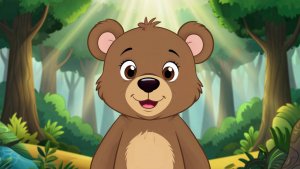 Развивающий мультфильм - песенка для детей "Медвежонок" | Познавательный мультик для малышей | Детям