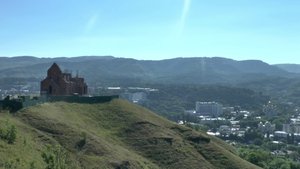 Кисловодск. Обзорная прогулка на электроскутере  WHITE SIBERIA ZVER  и эл. веле Hot Wolf. 2 часть.