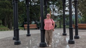 Рыбинск#4/гуляем по городу/ зашли в церковь/ дождь/заинтересовала теплотрасса