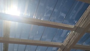 Строительство террасы//Часть 4//Прозрачная крыша