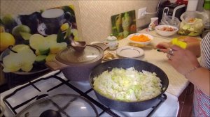 Нежное филе в сметанно-майонезном соусе + Ароматное рагу- Получается вкусный обед