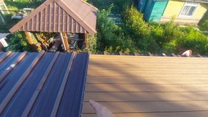 У меня не получается сделать стык ДПК террасной доски