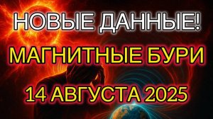 🔥 НОВЫЕ ДАННЫЕ! МАГНИТНЫЕ БУРИ 14 АВГУСТА 2025! Что будет с К-индексом и как это повлияет на нас