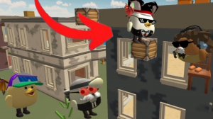 😱ЭКСТРЕМАЛЬНЫЕ догонялки с ПАРКУРОМ в ЧИКЕН ГАН!