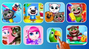 My Tom's Love Letters, My Talking Angela 2, Talking Pierre the Parrot, My Talking Tom 2, Jigty.