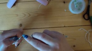 Вяжем чокер крючком с бусинами