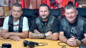 Байкеры мотоклуба «GARAGE 13 MCC» в гоcтях у МОТОРАДИО.