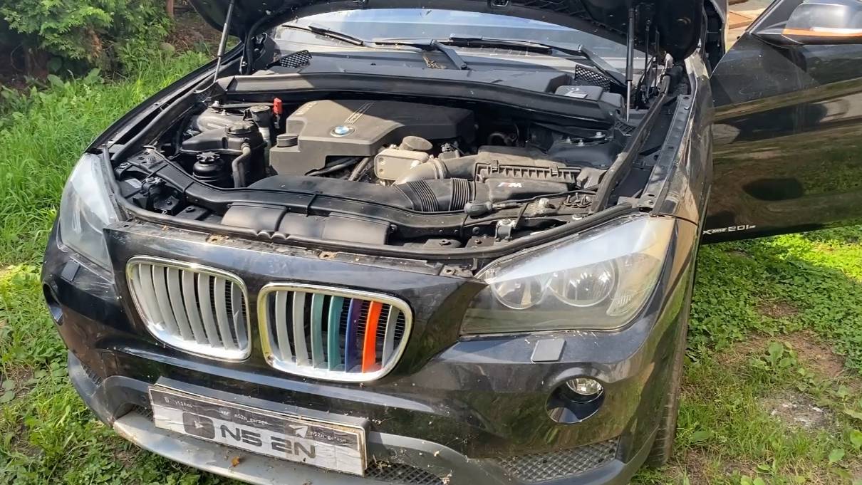 ТЕСТ ИДЕИ — РАСПОРКА ПАНЕЛИ РАДИАТОРА BMW X1 E84 | Версия 1.0, сделал сам из трубы и термоусадки смотреть онлайн