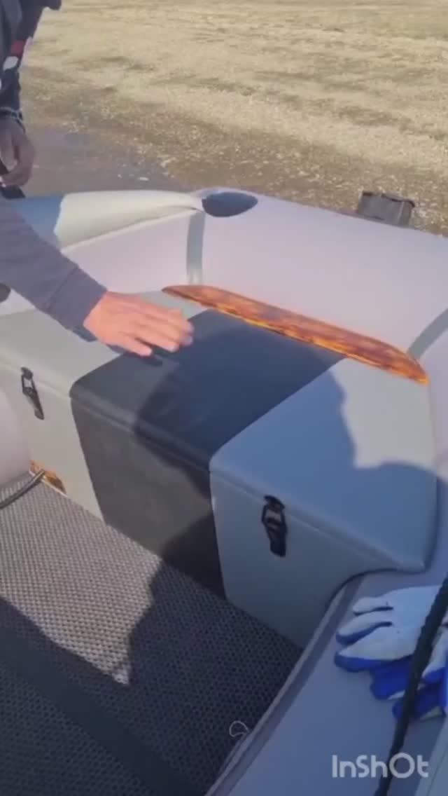 Рундук на лодку ПВХ 380 под бак 12 литров. Своими руками смотреть онлайн