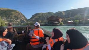 Дагестан. База отдыха Главрыба и экстремальное катание на катерах.Часть 1 еще было не очень страшно