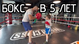 🔥 Юный чемпион! Индивидуальная тренировка по боксу для 5-летнего бойца! 🥊