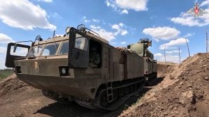 Арктический ЗРК "Тор-М2ДТ" в составе ГрВ "Восток"