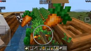 Майнкрафт на телефоне прохождение 1 серия  в честь 10 подписчиков