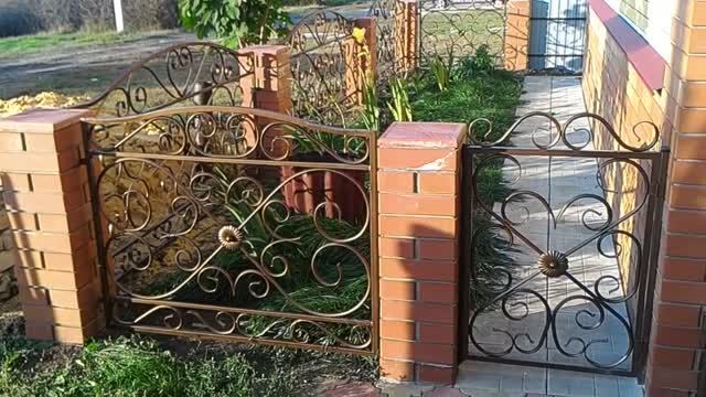 забор холодной ковки своими руками смотреть онлайн