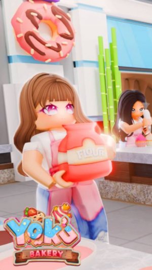 Играю в роблокс Пекарня Йоку