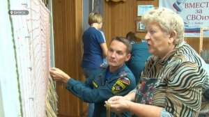 Сотрудники МЧС стали первыми гостями и помощниками волотеров "Вместе за СВОих"